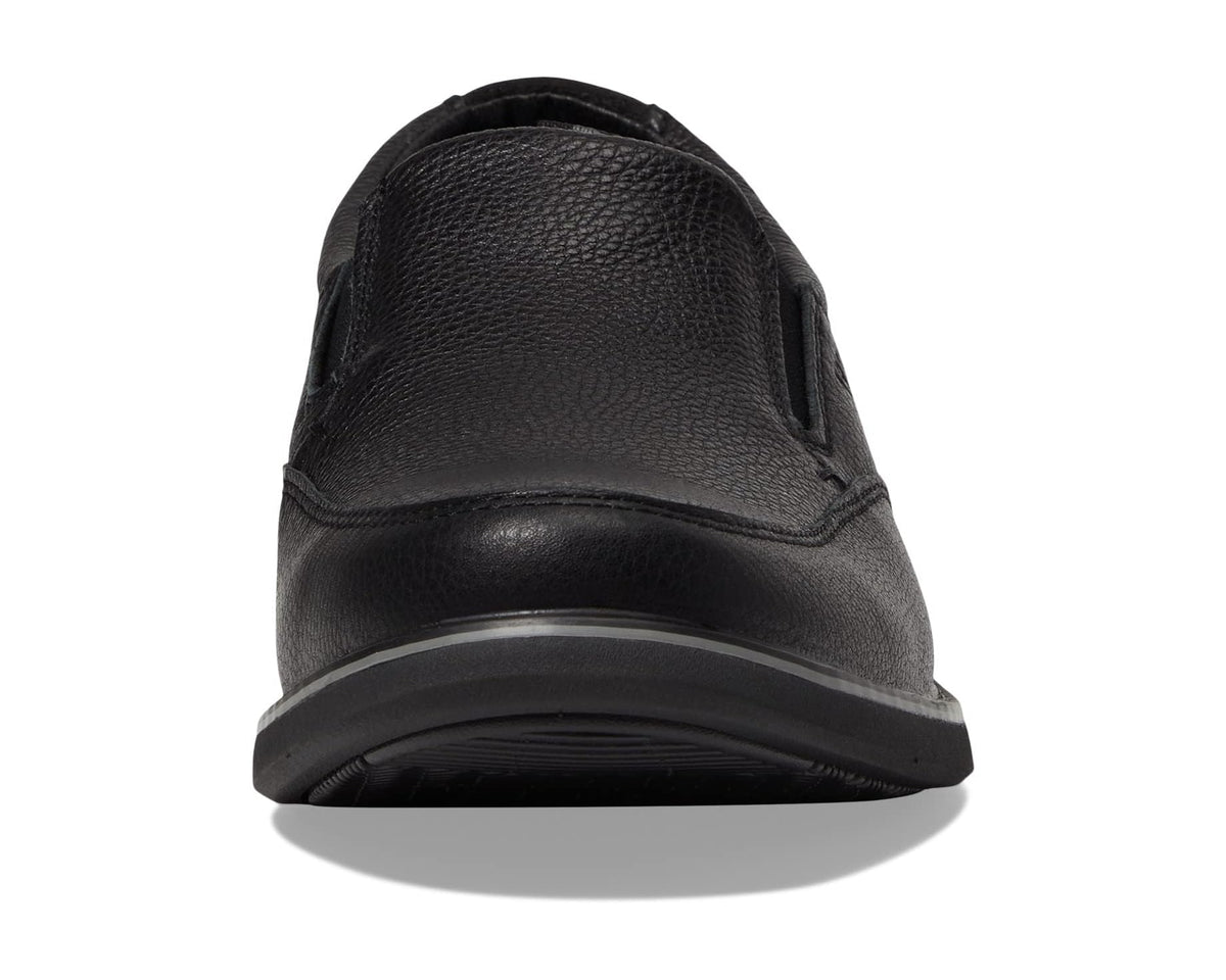 Men's Nunn Bush Otto Plain Toe Slip-On Black