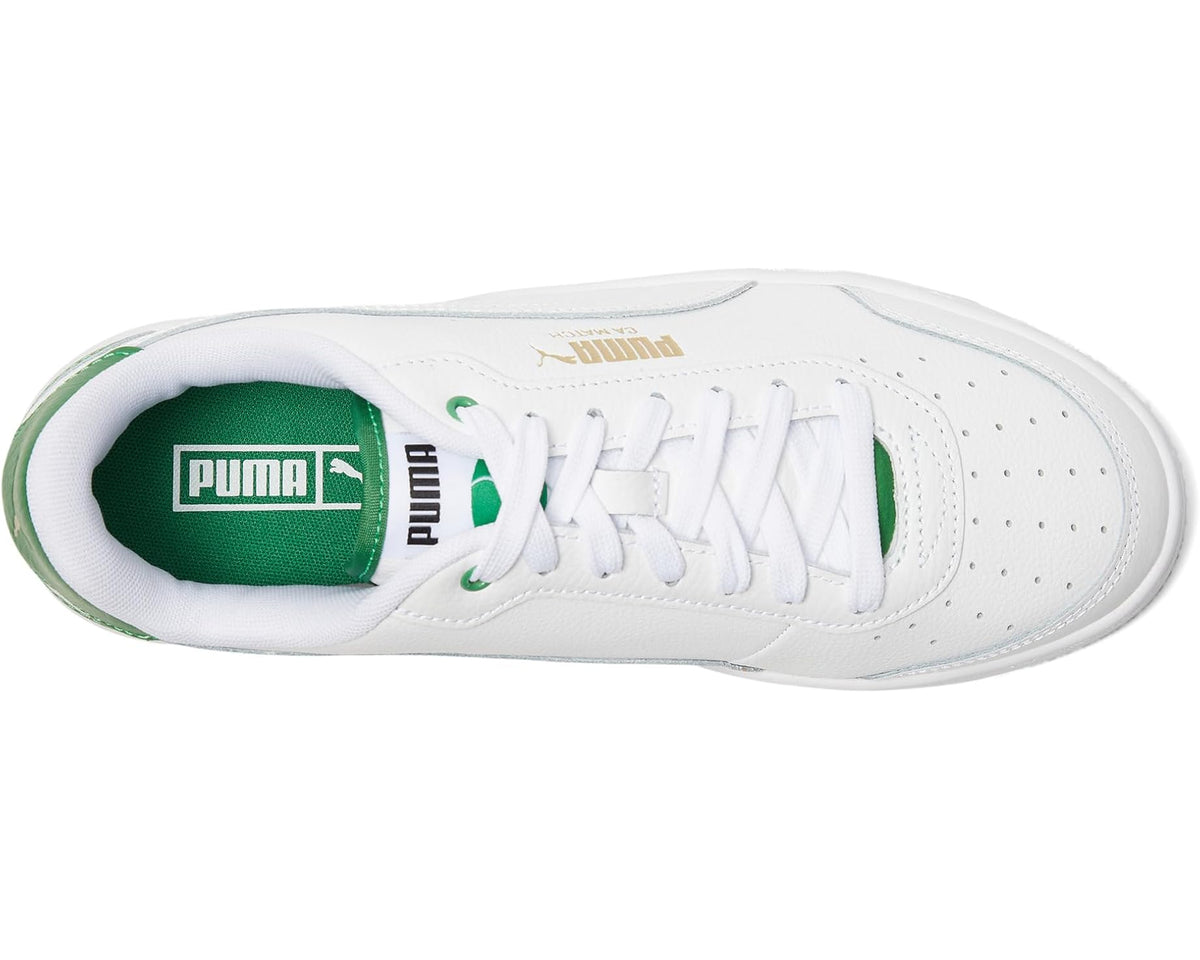 Men's PUMA CA Match Shoes White/Archive Green