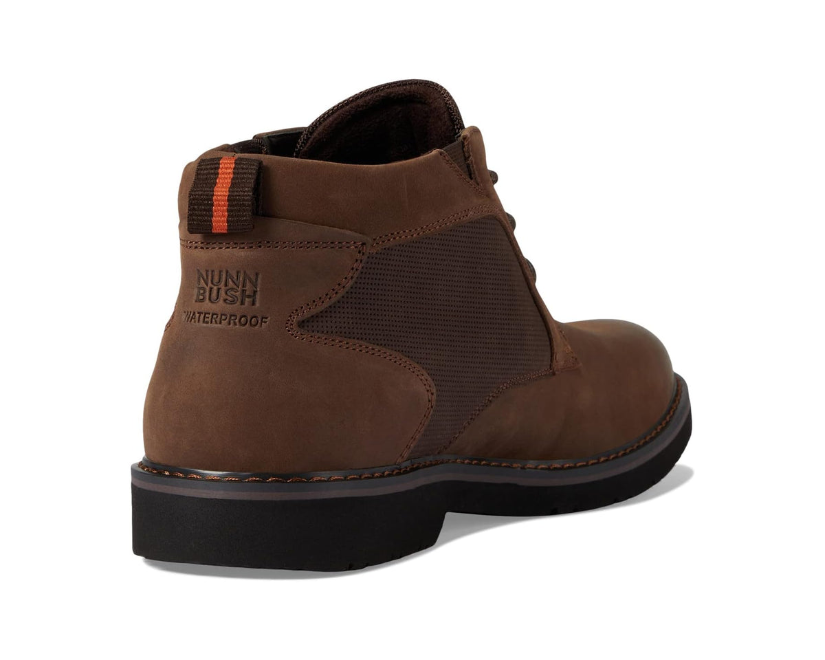 Men's Nunn Bush Denali Plain Toe Chukka Brown Crazy Horse