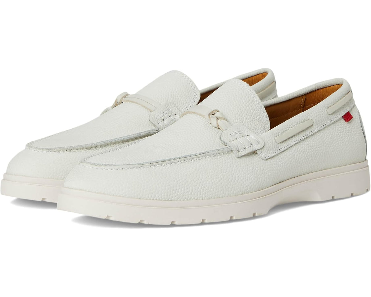 Men's Marc Joseph New York Brenton Pl White Pebble