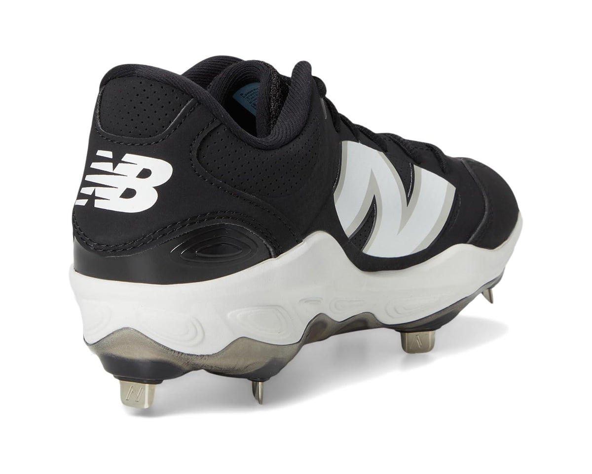 Men's New Balance Fresh Foam X 3000v7 Synthetic Baseball Cleats Black/White