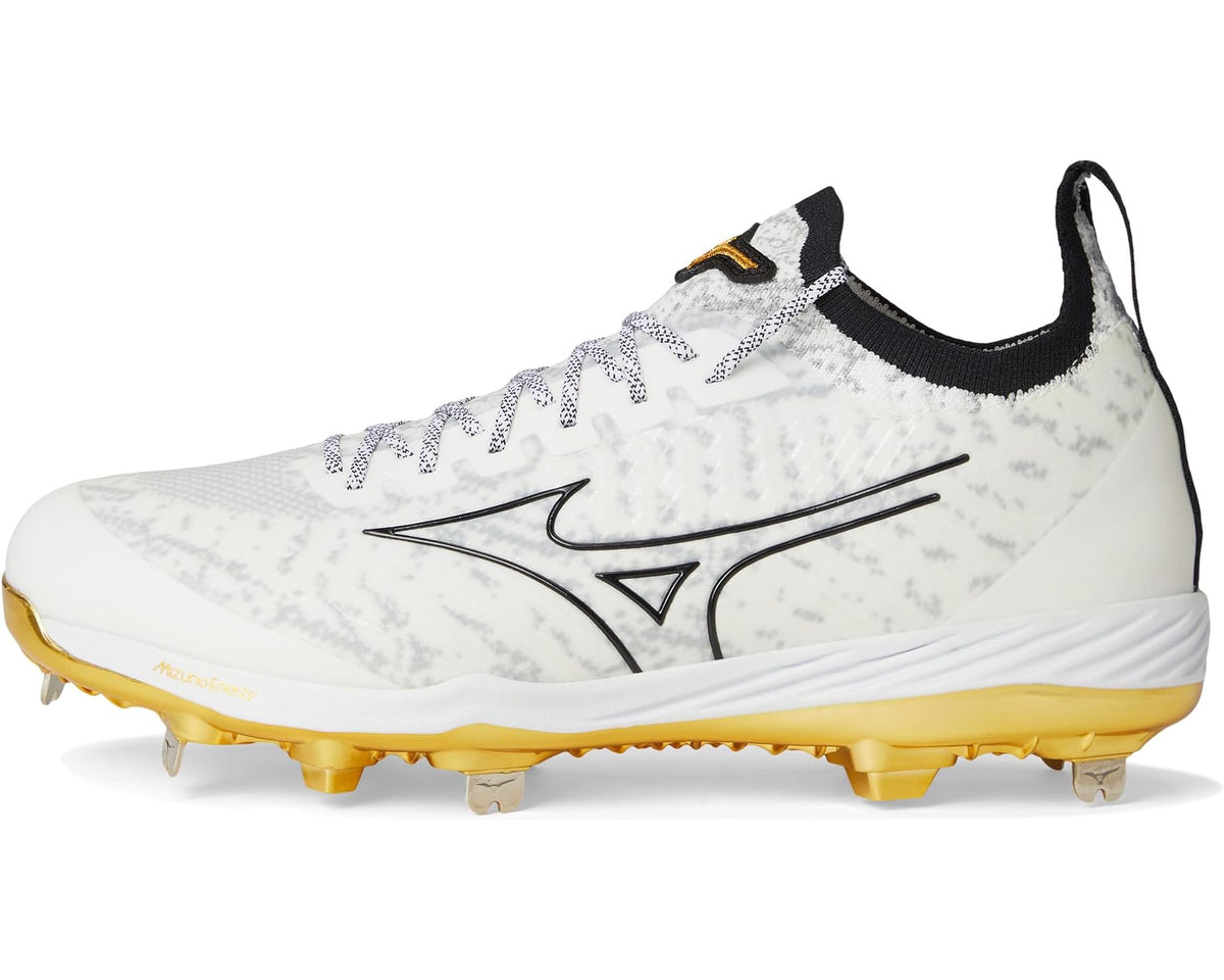 Men's Mizuno Pro Knit 2 Metal White-Gold