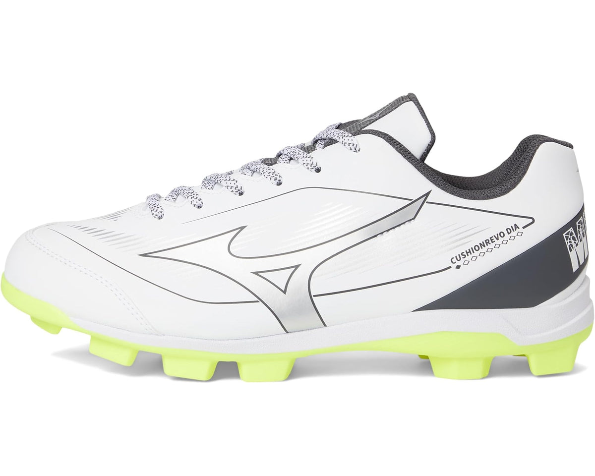 Men's Mizuno Cushionrevo Diamond Tpu White/Safety Yellow