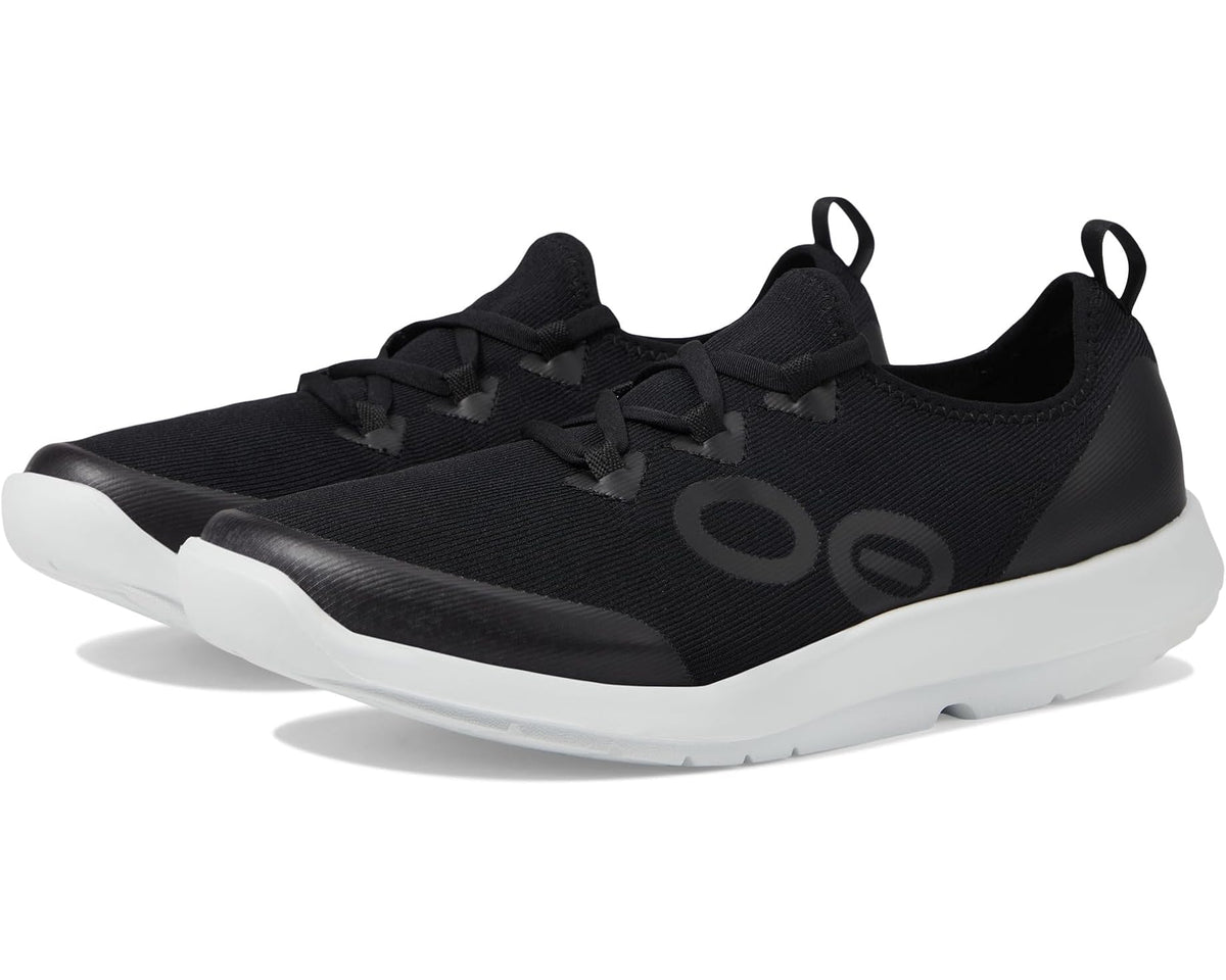 Men's OOFOS OOmg Sport LS Shoe White/Black