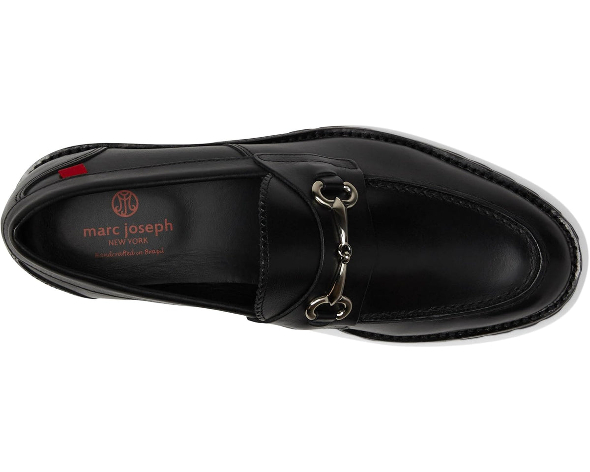 Men's Marc Joseph New York Wall St 3.0 Black Napa
