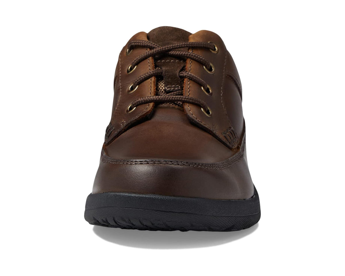 Men's Nunn Bush Cam Oxford Casual Walking Shoe Brown Crazy Horse