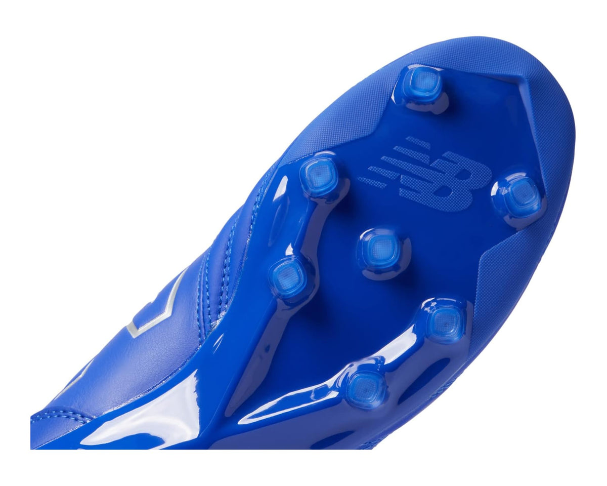 Men's New Balance 442 V2 Team FG Soccer Cleats Blue/White