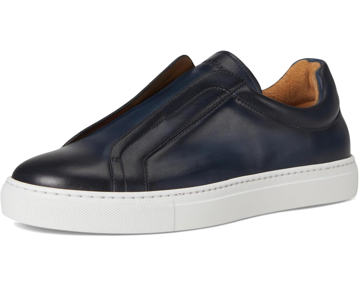 Men's Magnanni Mocasin Elastic Navy