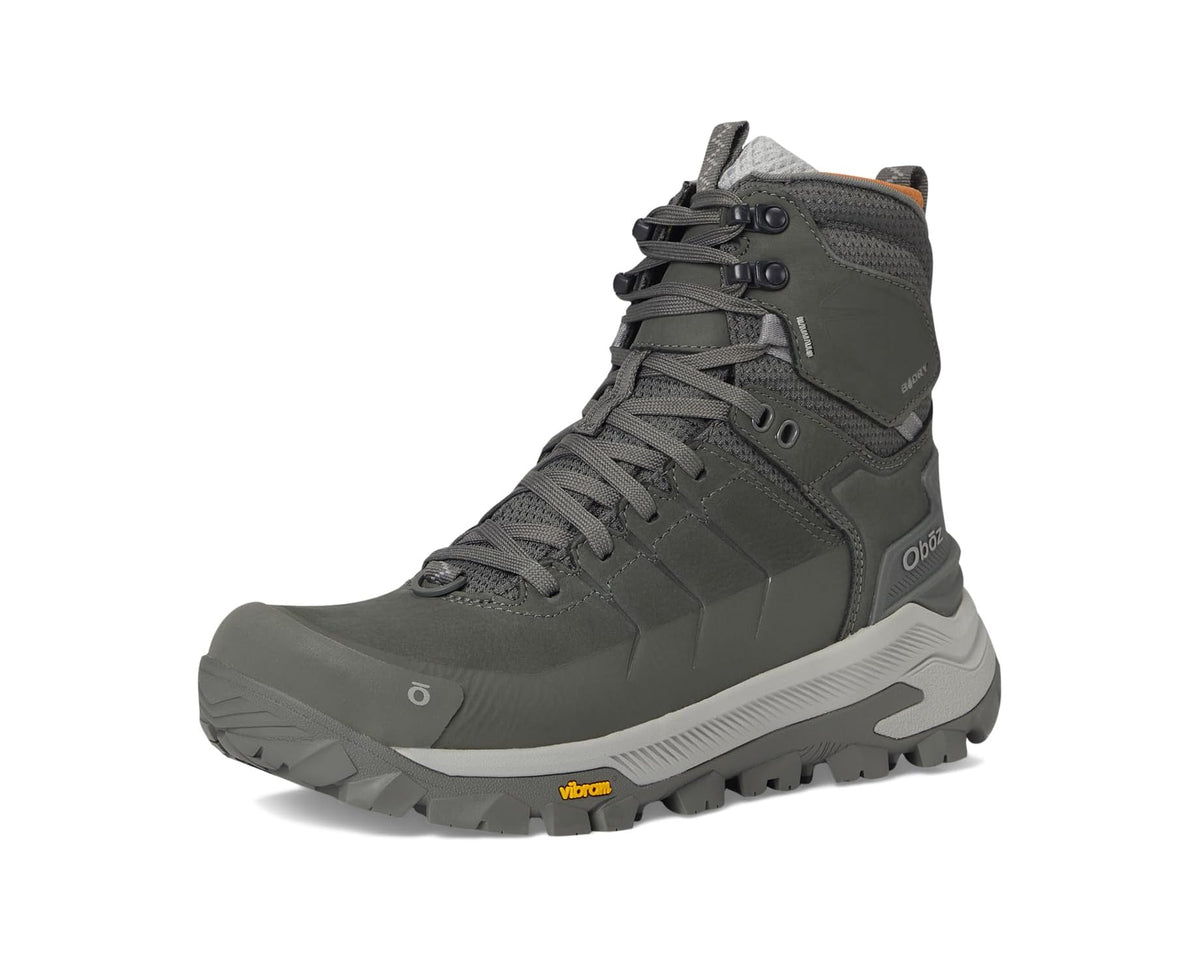 Men's Oboz Bangtail Mid Insulated B-Dry Charcoal