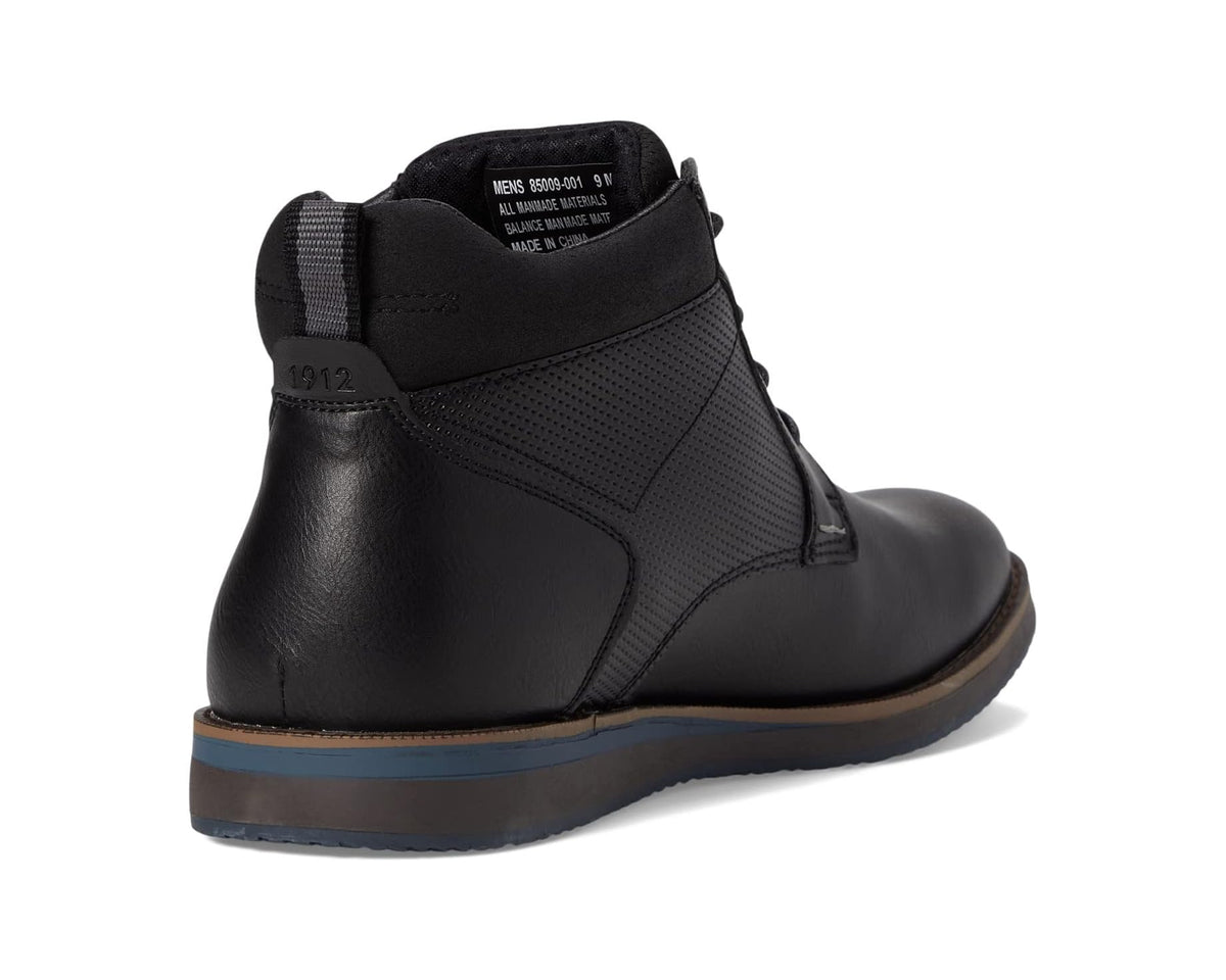 Men's Nunn Bush Circuit DC Plain Toe Chukka Black