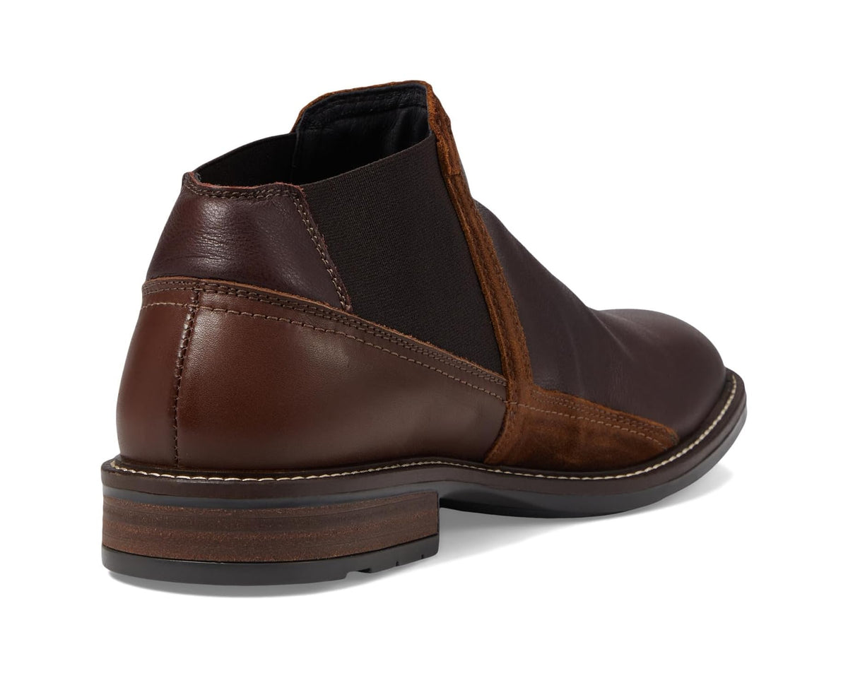 Men's Naot Business Soft Brown Leather/Toffee Brown Leather/Seal Brown Suede