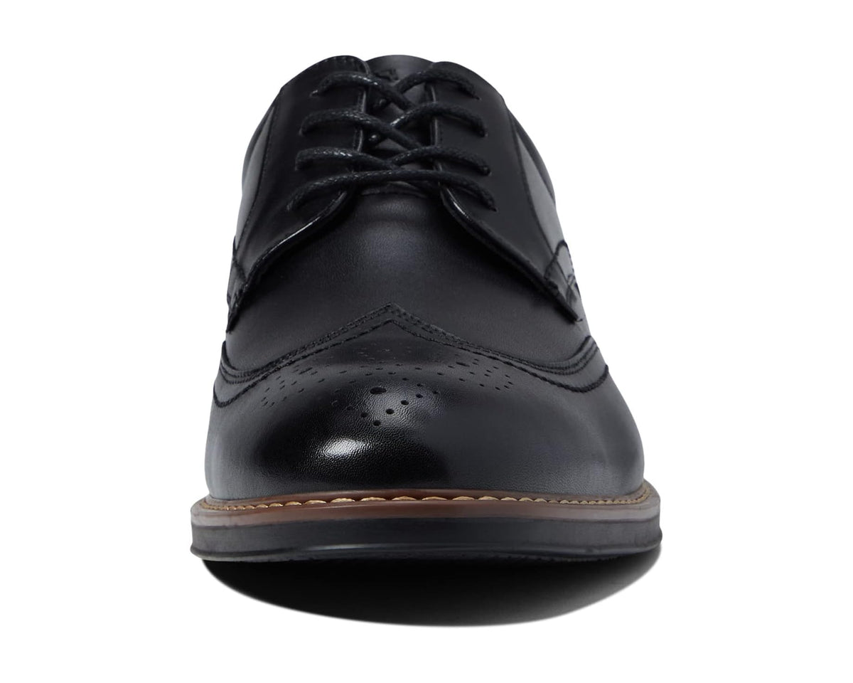 Men's Nunn Bush Centro Flex Wing Tip Oxford Black