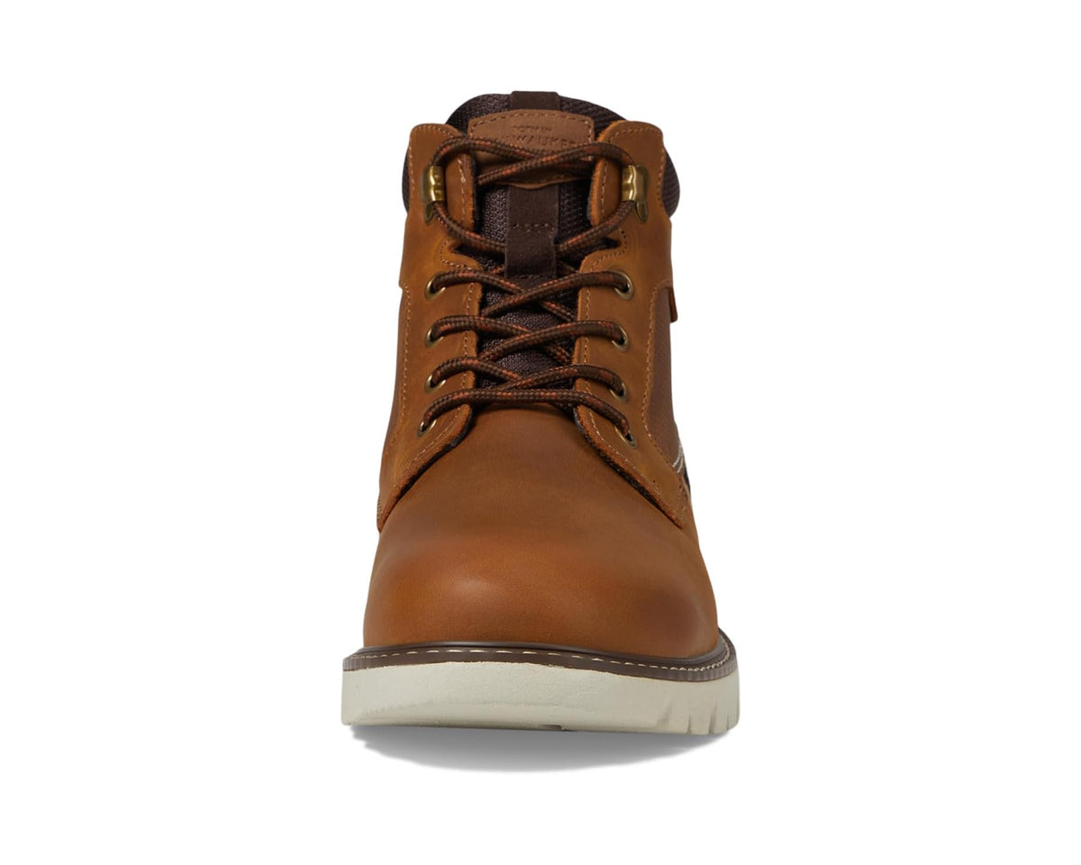 Men's Nunn Bush Karnak Plain Toe Boots Chukka Tan
