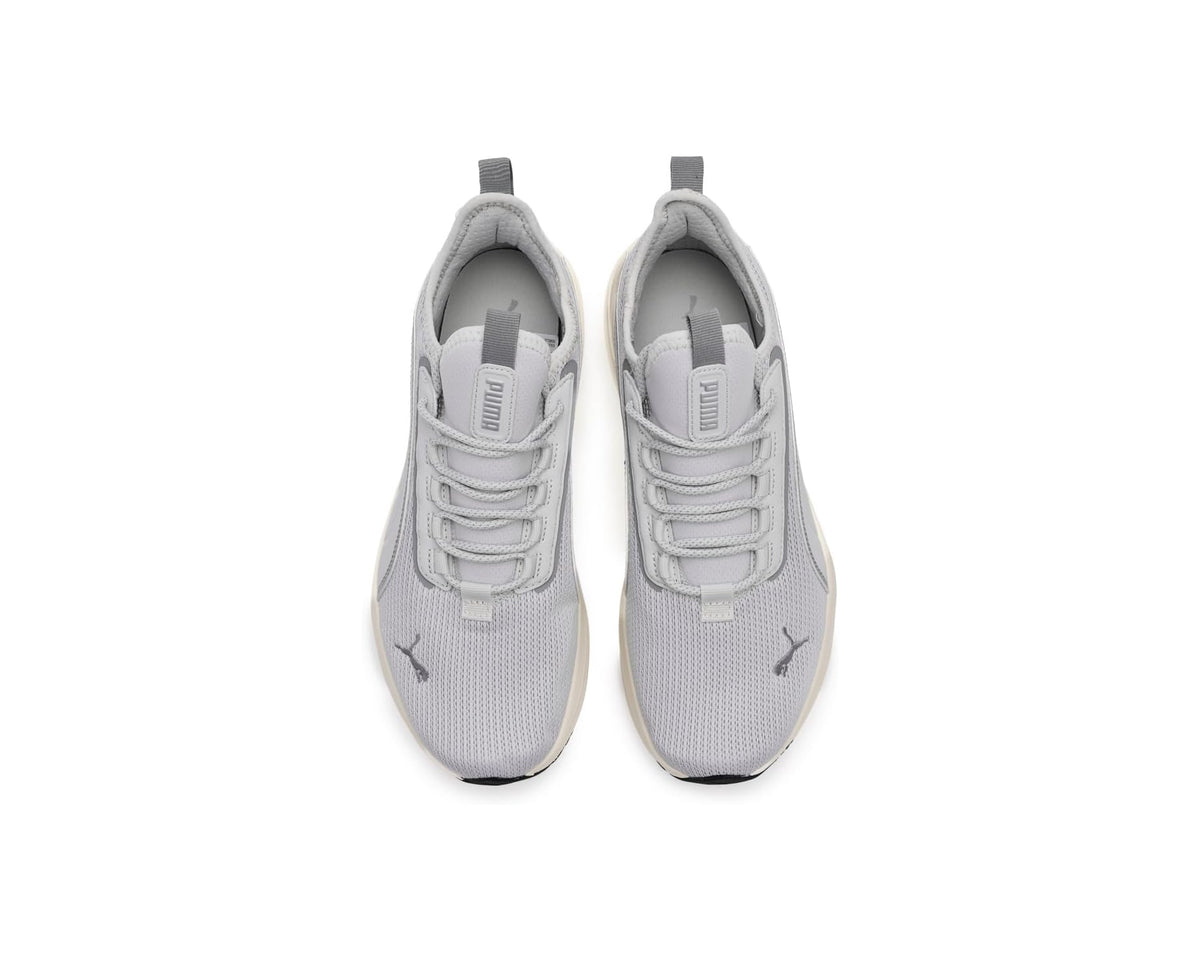 Men's PUMA Darter Pro 2 Running Shoes Feather Gray/Warm White/Gray Echo