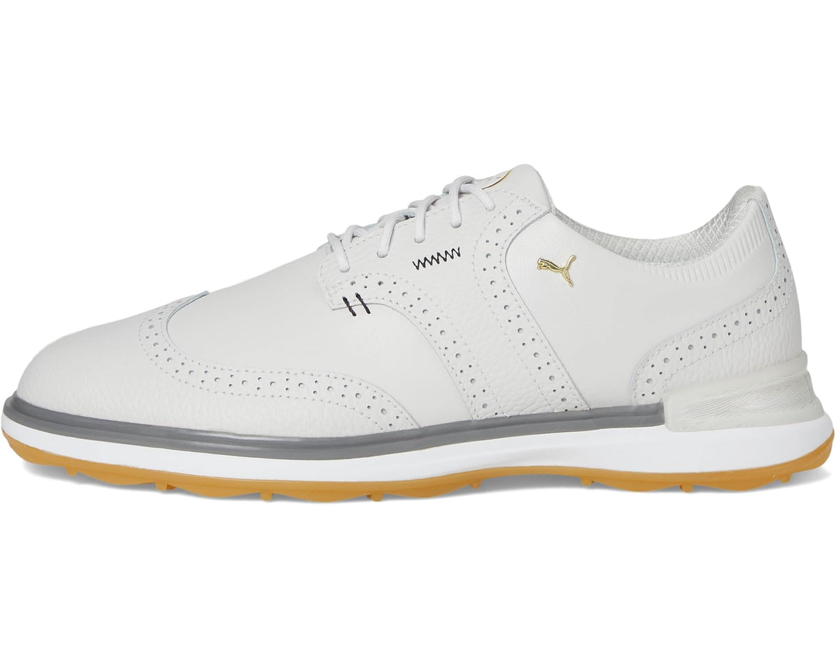 Men's PUMA Golf Avant Wing Tip Feather Gray/Slate Gray