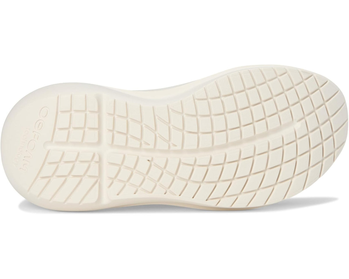 Men's OOFOS Oomy Zen Chalk/Black