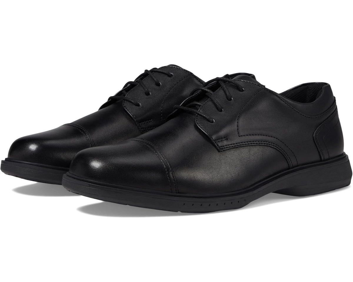 Men's Nunn Bush Kore Pro Cap Toe Oxford Black