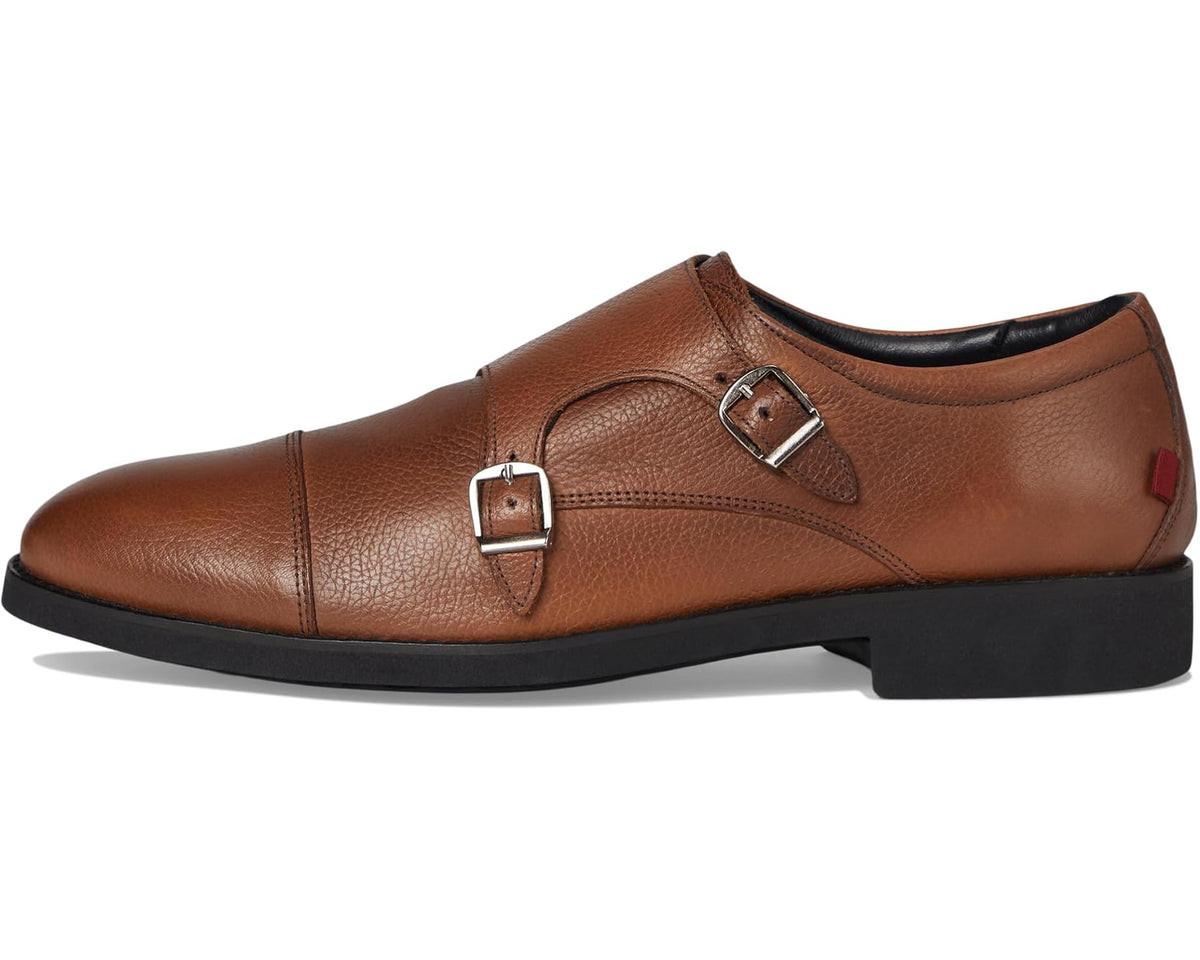 Men's Marc Joseph New York Fulton Street Cognac Grainy