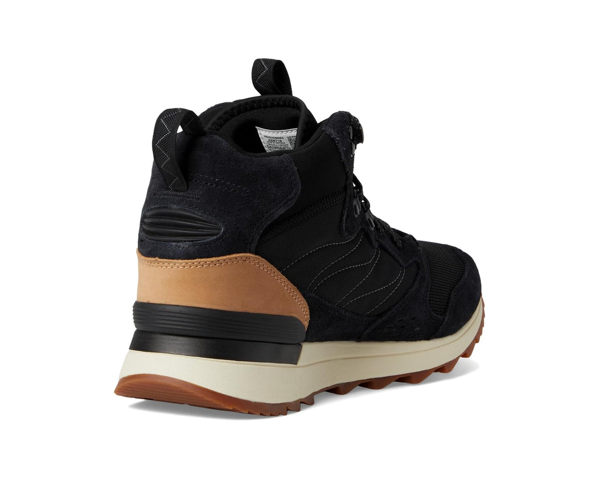 Men's Merrell Alpine 83 Sneaker Recraft Mid Waterproof Black