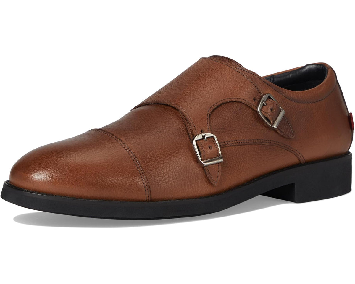 Men's Marc Joseph New York Fulton Street Cognac Grainy