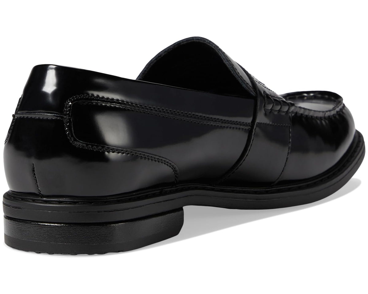 Men's Nunn Bush Lincoln Penny Loafer Black Polished