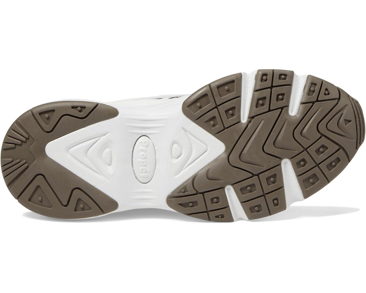 Men's Propet Stability Walker White/Taupe