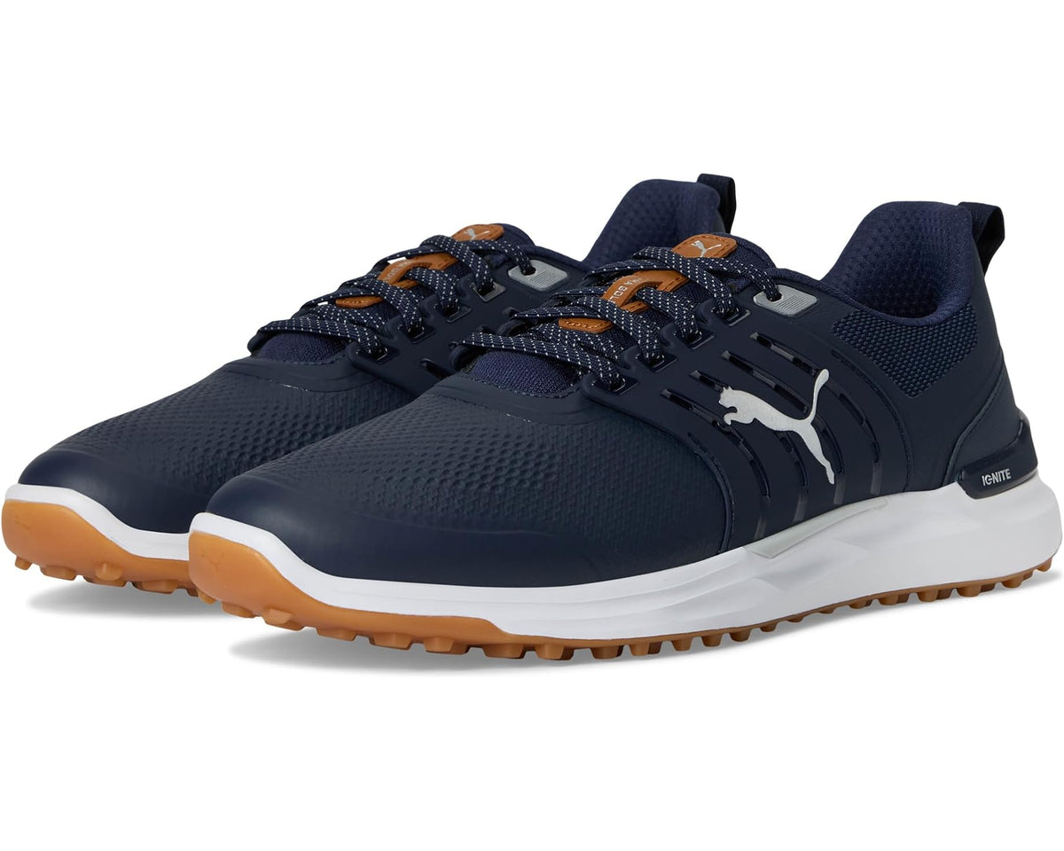 Men's PUMA Golf Ignite Elevate 2 Deep Navy/Puma Silver/Gum
