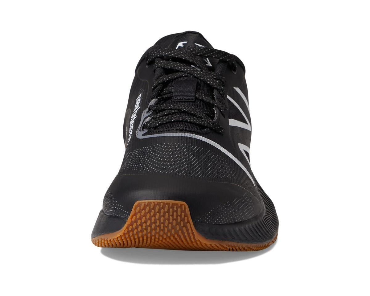 Men's New Balance Freezelx V4 Box Lacrosse Cleats Black/Gum