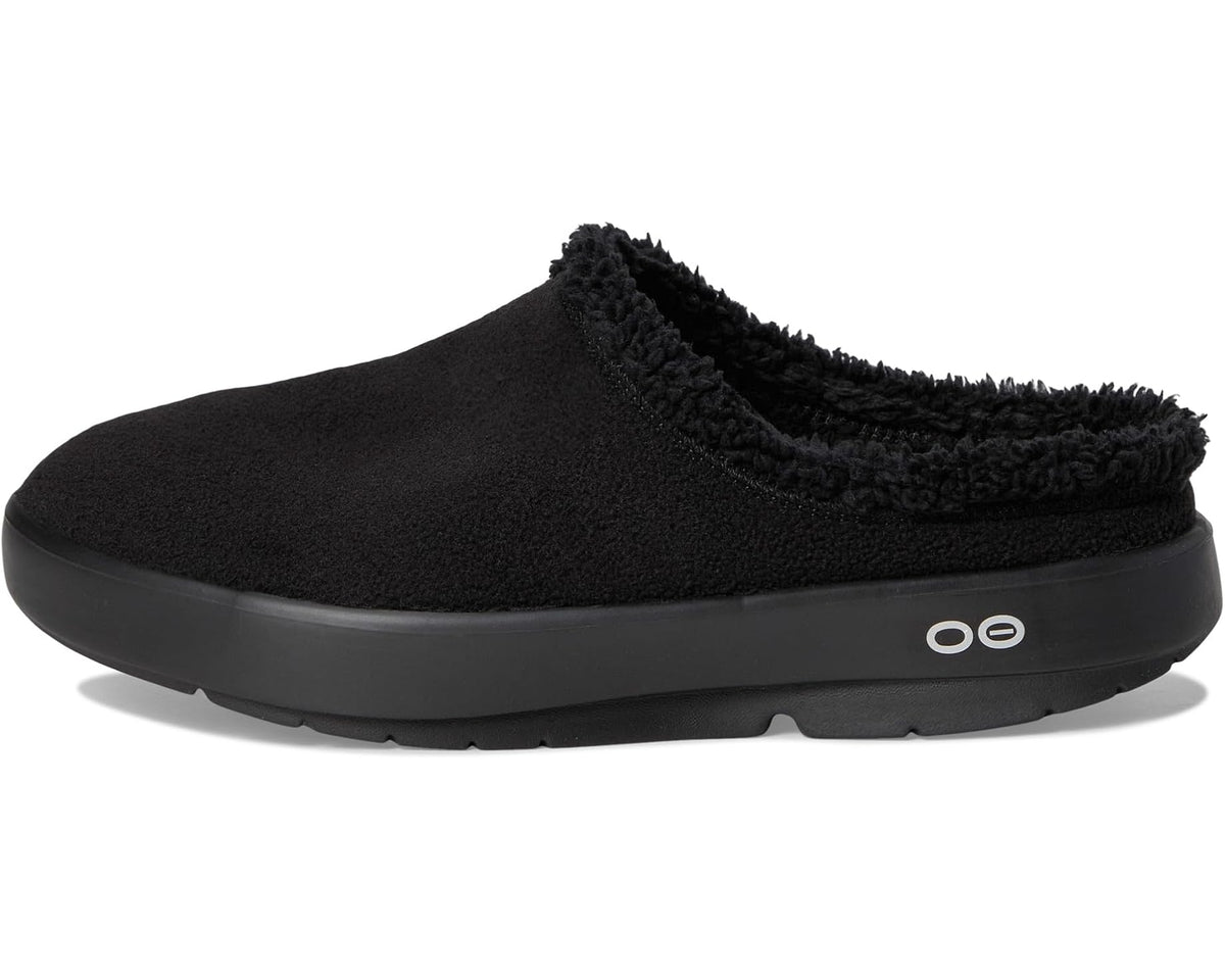 Men's OOFOS OOcoozie Mule Black