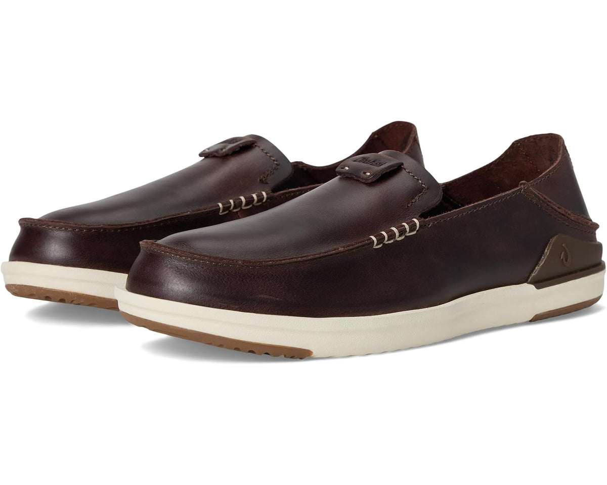 Men's OluKai Kakaha Dark Java/Dark Java