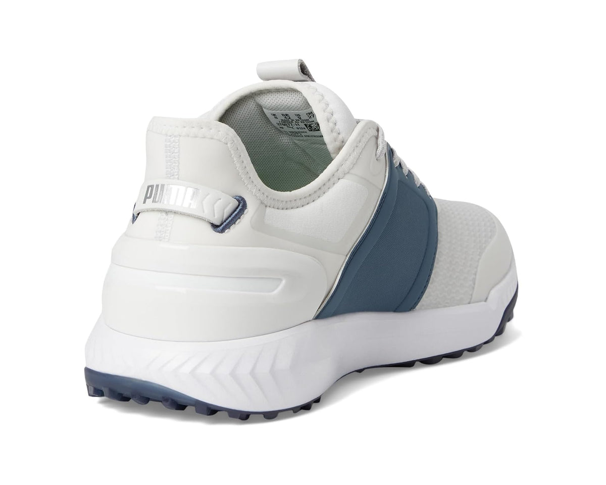 Men's PUMA Golf Ignite Elevate Golf Shoes Feather Gray/Evening Sky/Puma White