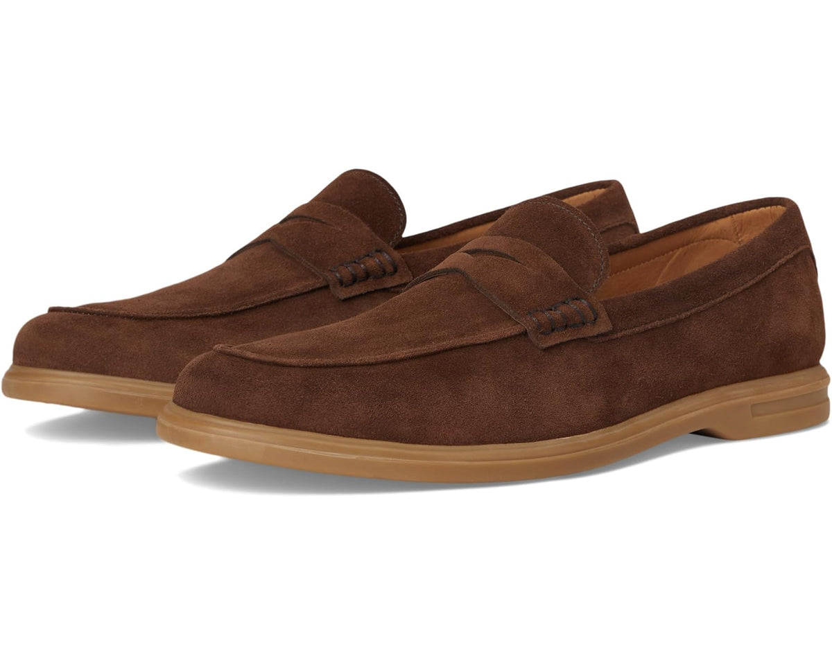 Men's Peter Millar Excursionist Penny Loafers Walnut