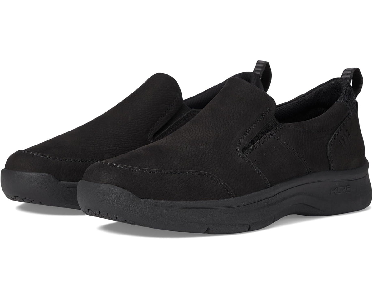 Men's Nunn Bush MAC Moccasin Toe Slip-On Black