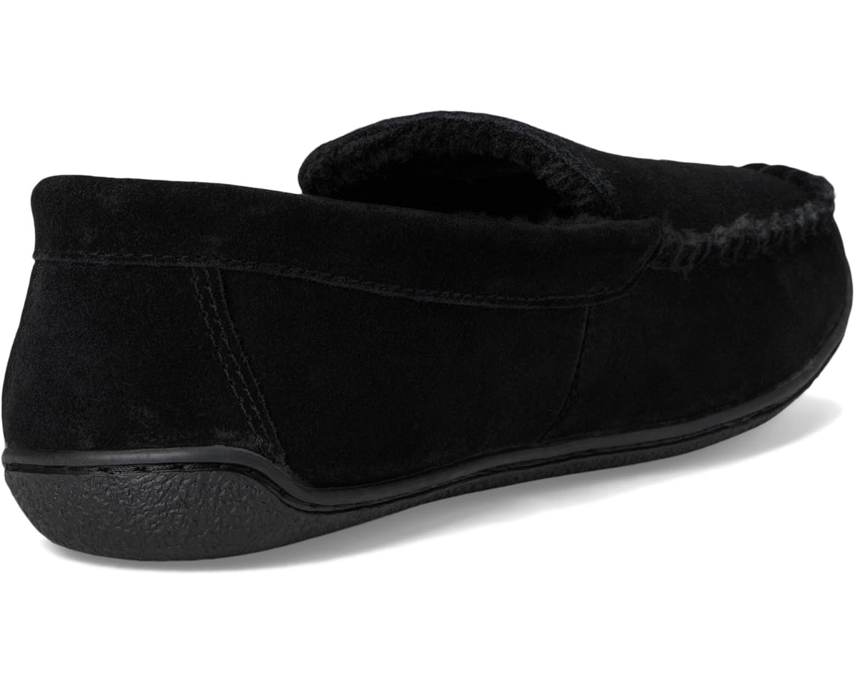 Men's Polo Ralph Lauren Brenan Bear Moc Slipper Suede/Holidybear Black