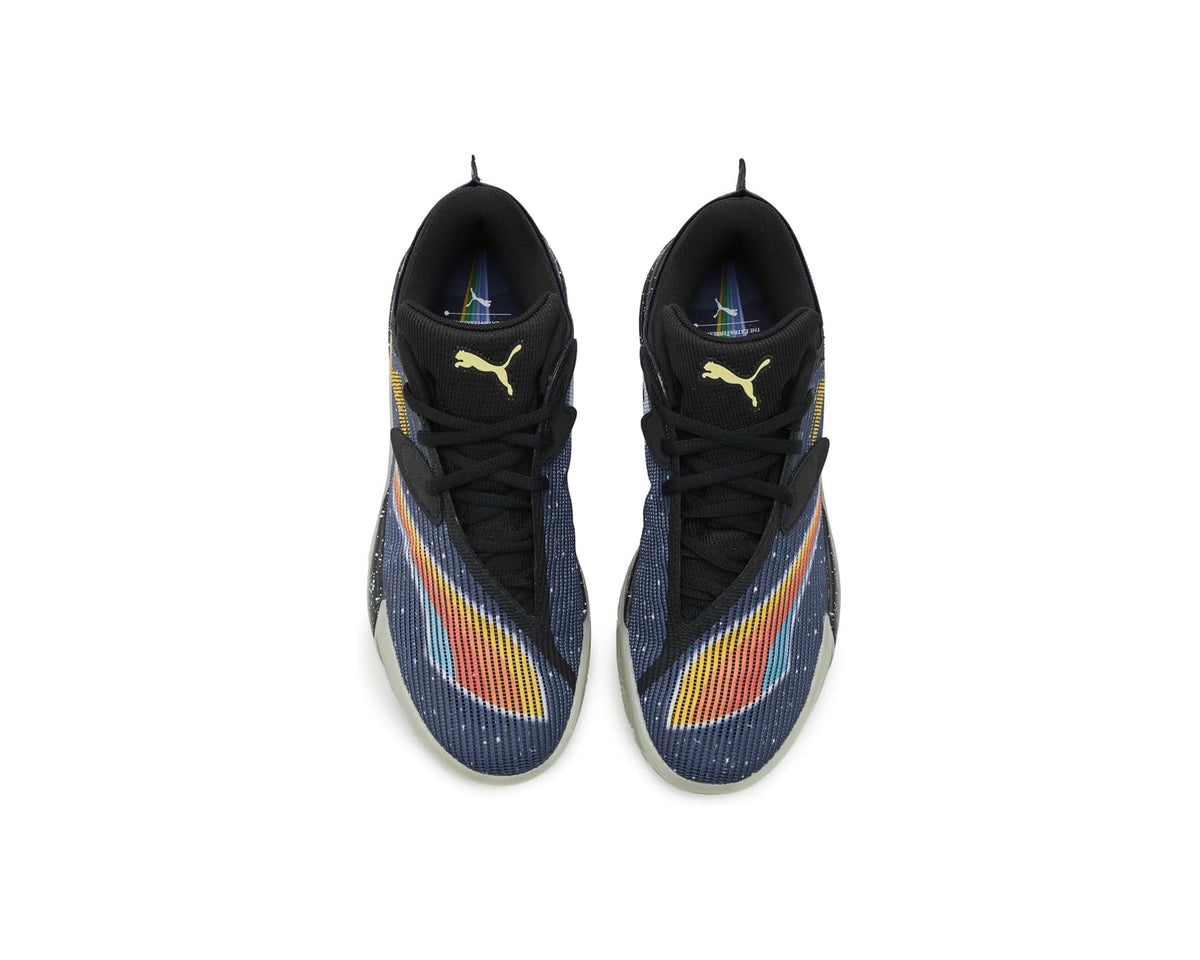 Men's PUMA All-Pro Nitro 2 E.T. Basketball Shoes Elektro Blue/Black