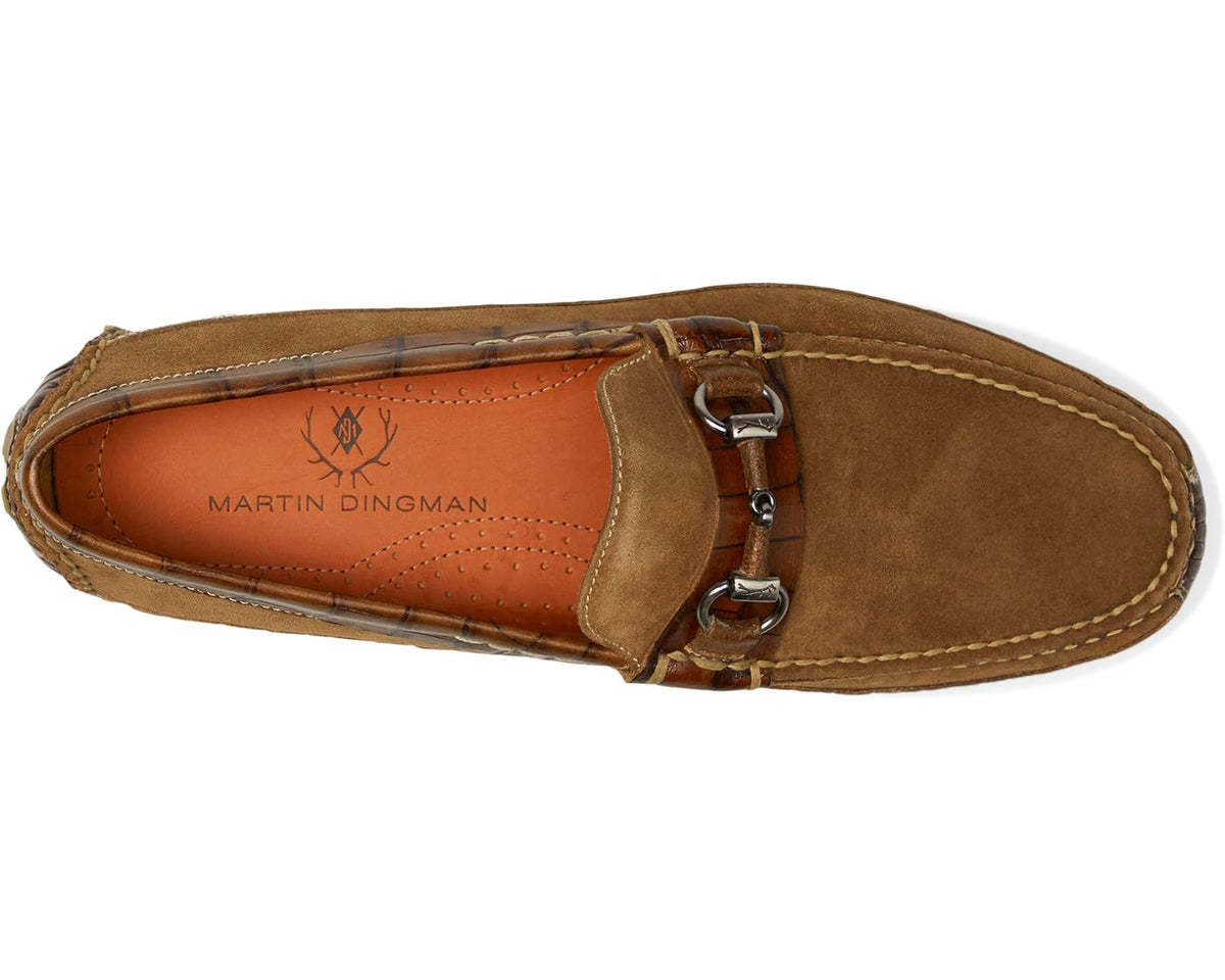 Men's Martin Dingman Monte Carlo Horse Bit Driving Style Loafer French Roast