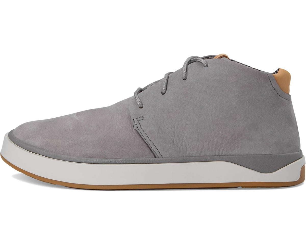 Men's OluKai Papaku ‘Ili Chukka Boots Graphite/Graphite