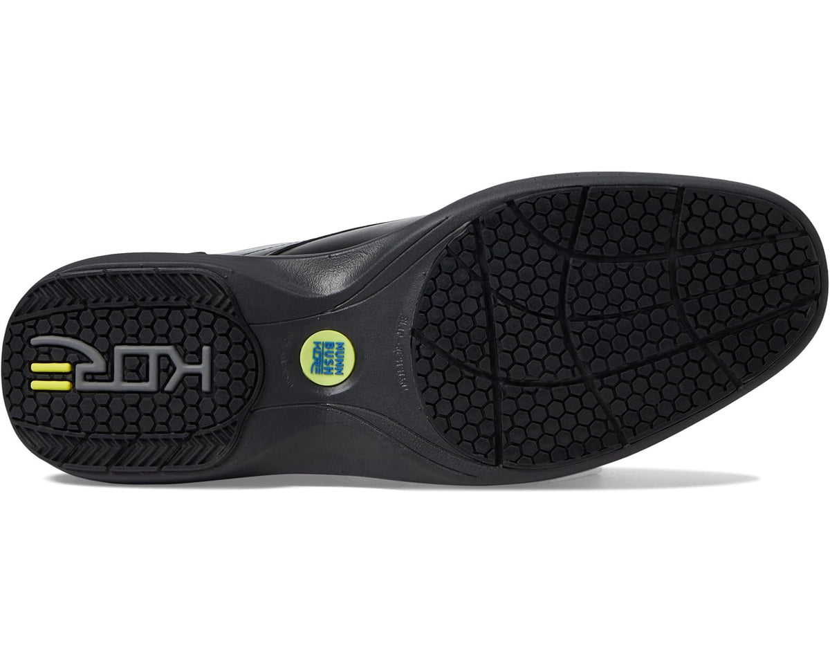 Men's Nunn Bush Kore Pro Bicycle Toe Slip-On Black