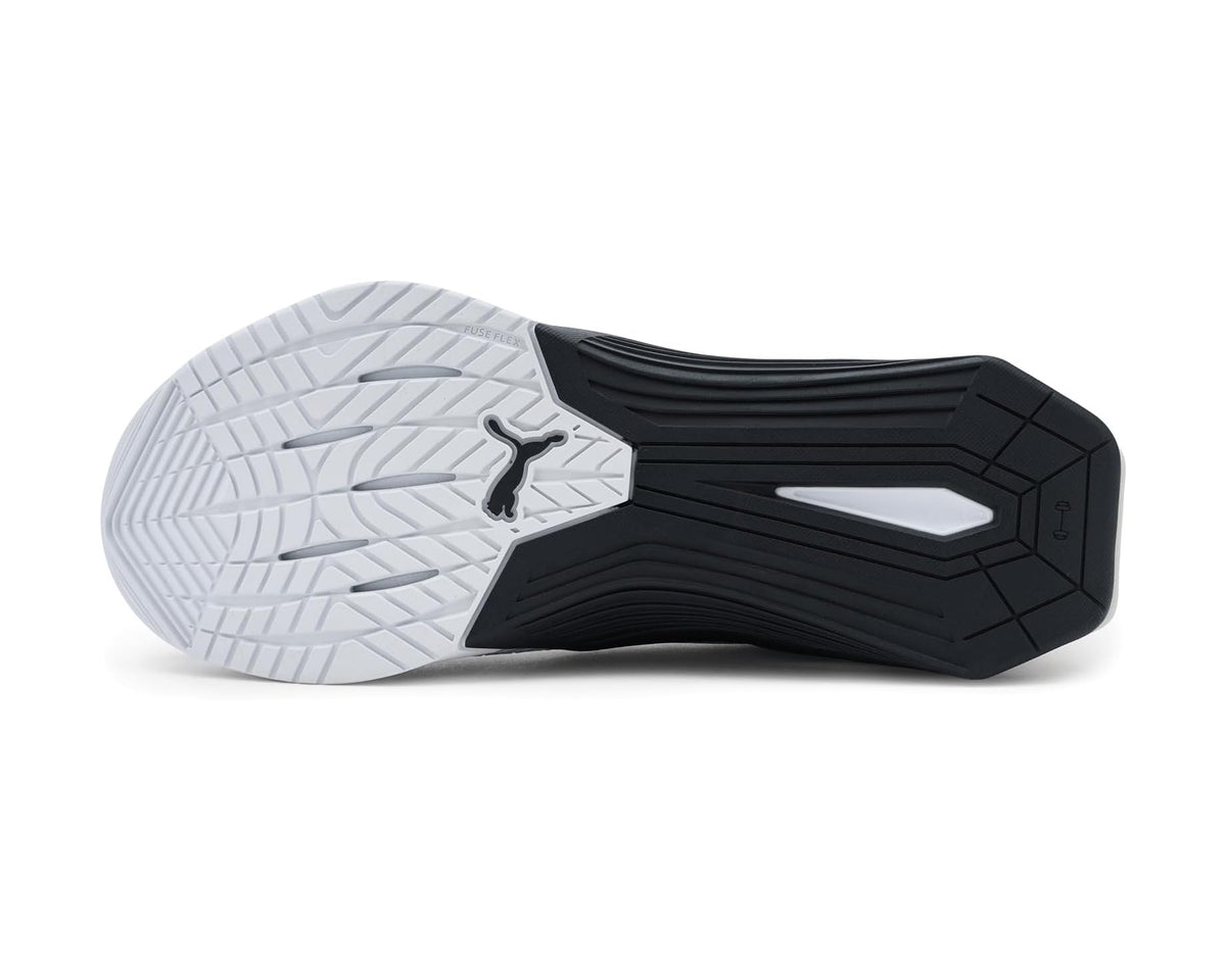 Men's PUMA Fuse 4.0 Cross Training Shoes Cool Light Gray/Puma Black/Lux Lime