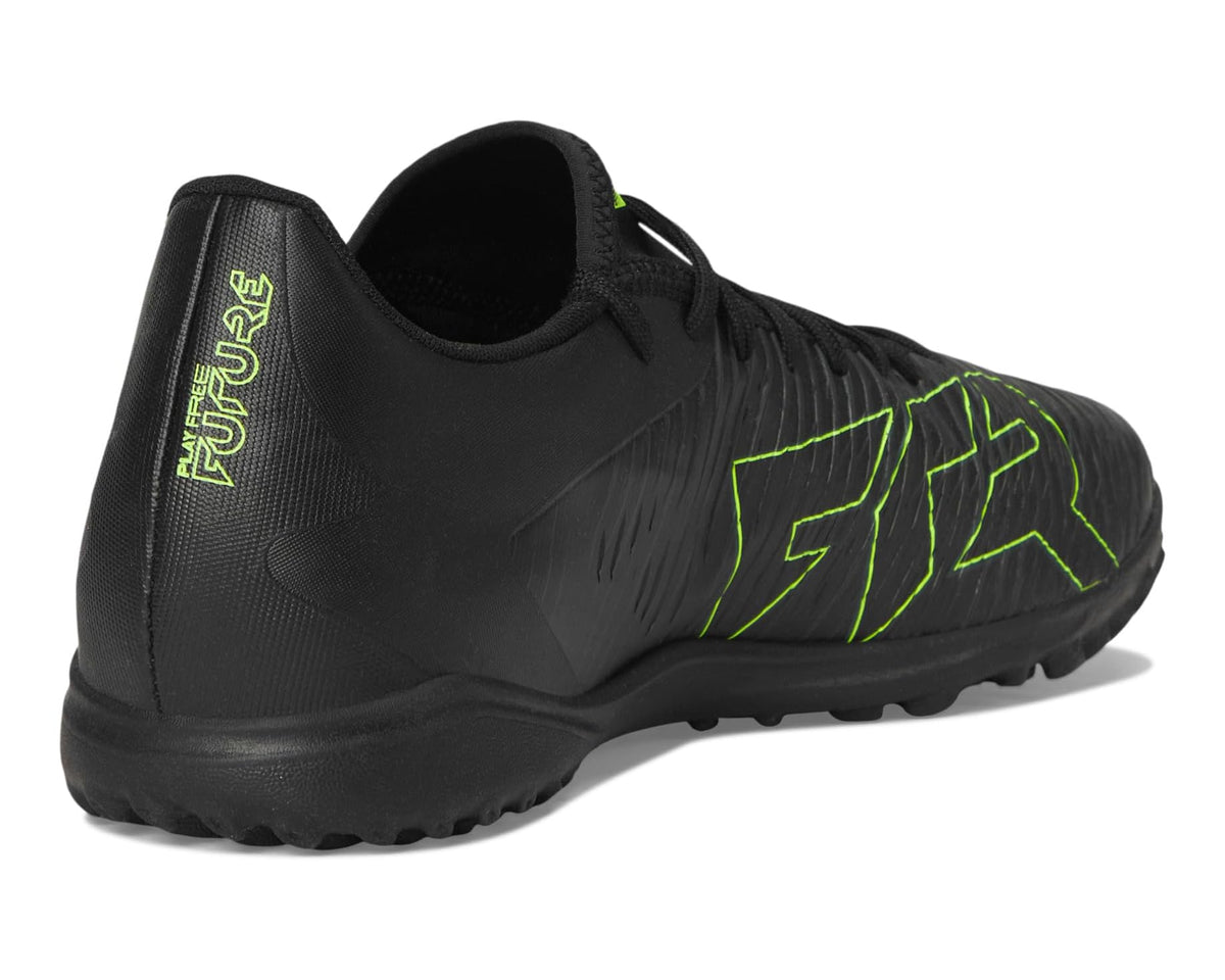 Men's PUMA Future 8 Play Turf Trainer Soccer Cleats Black/Fizzy Light/Green Terrain