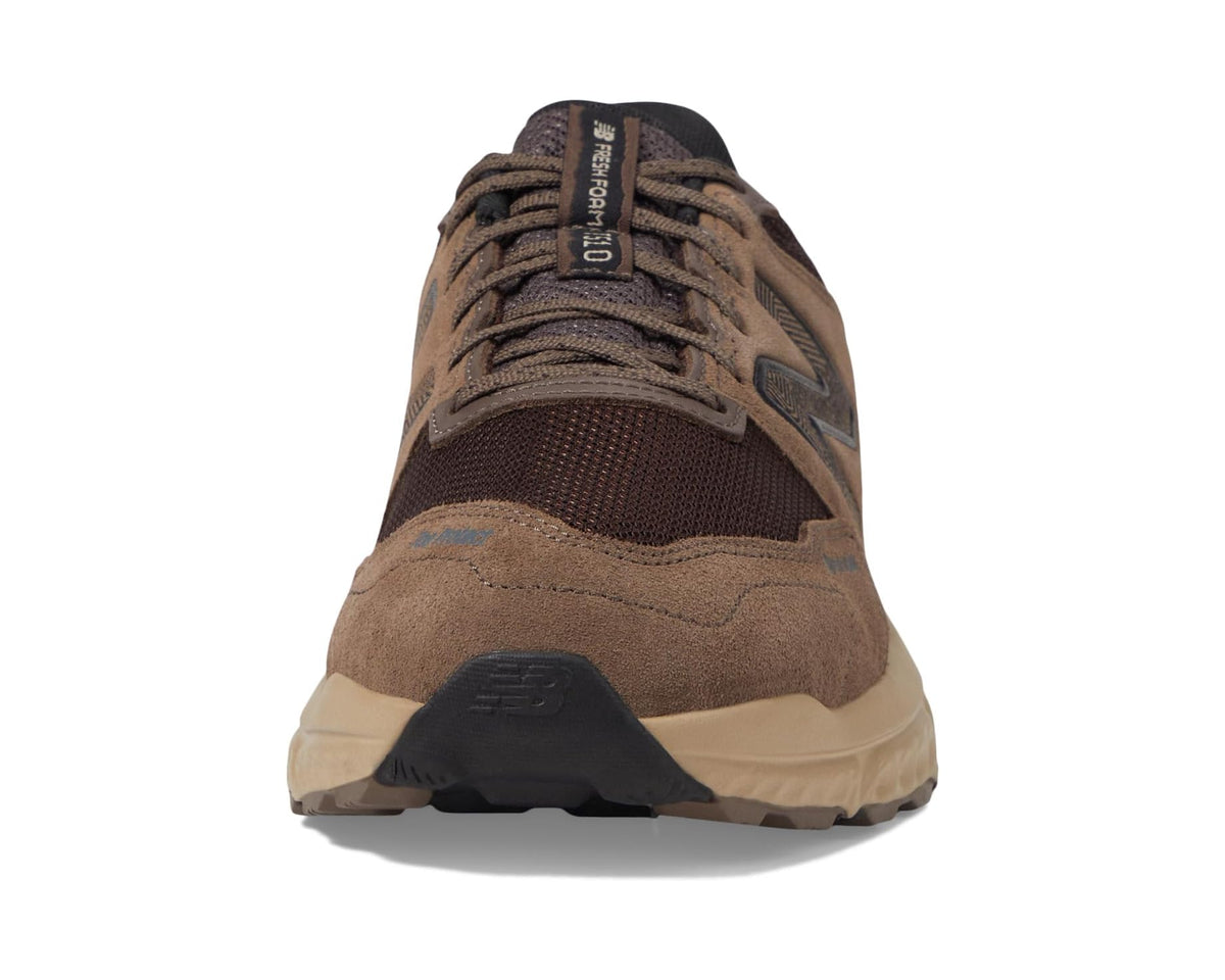 Men's New Balance Fresh Foam T510v6 H2O Resist Dark Mushroom/Stoneware