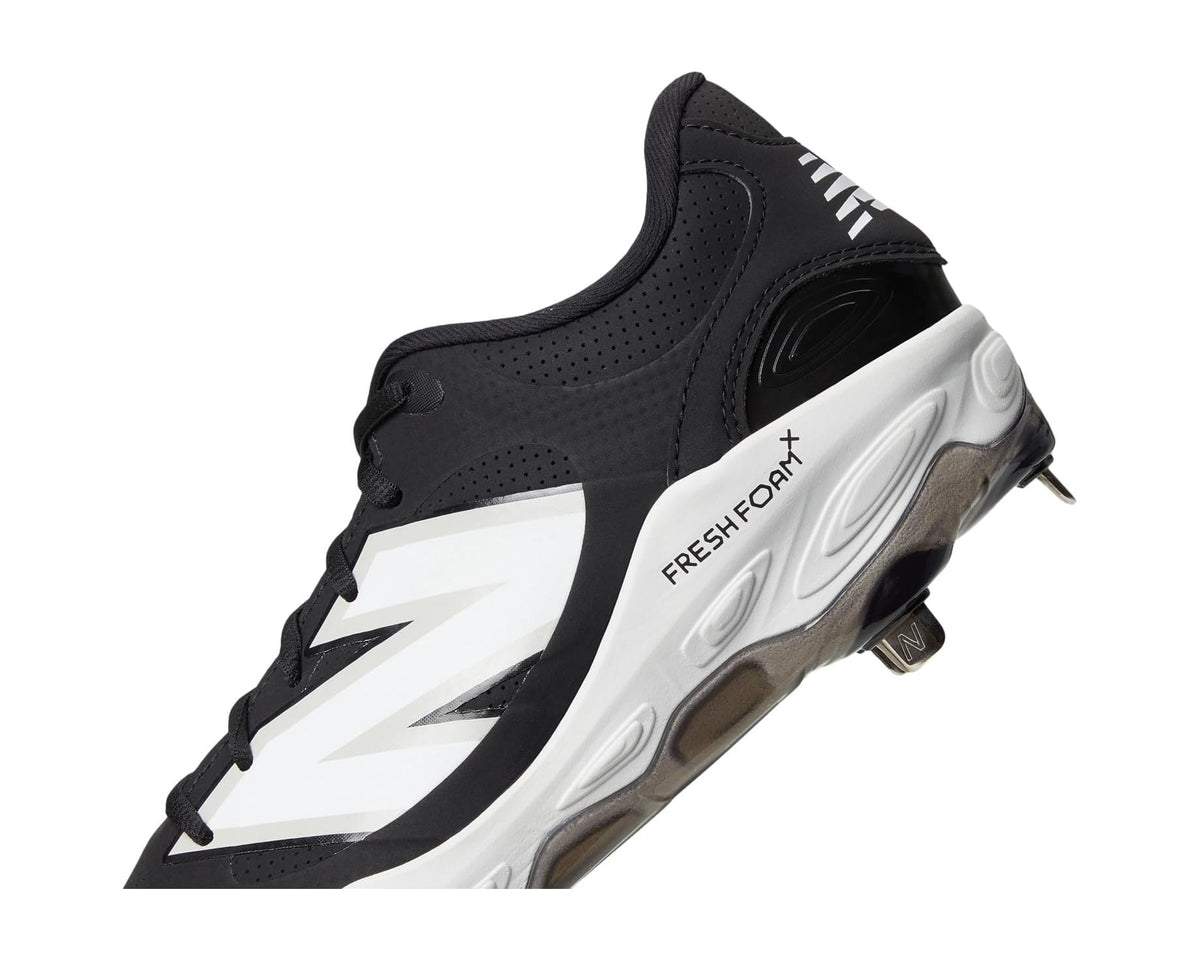 Men's New Balance Fresh Foam X 3000v7 Synthetic Baseball Cleats Black/White