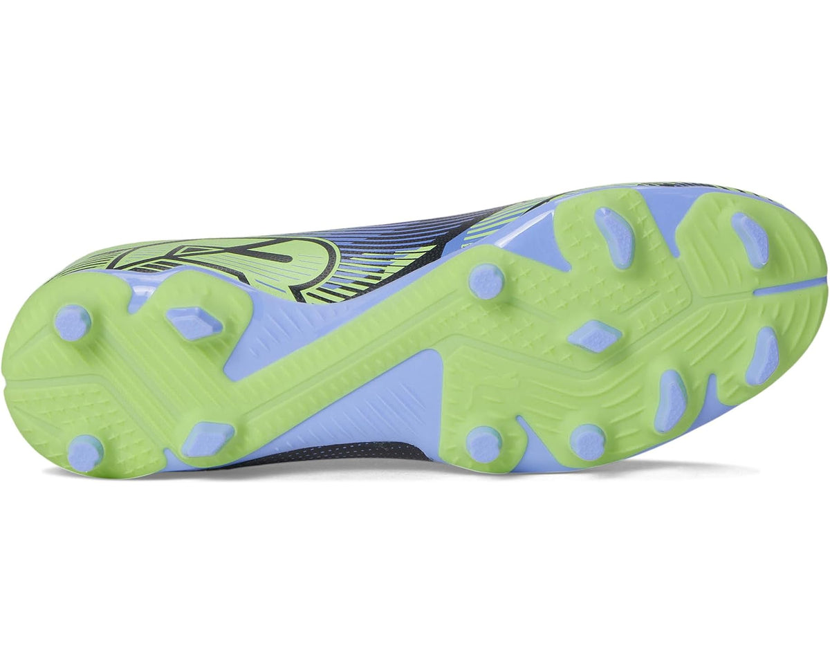 Men's PUMA Future 7 Play Firm Ground/Artificial Ground Soccer Cleats Gray Skies-Elektro Purple-Fizzy Apple-Puma White