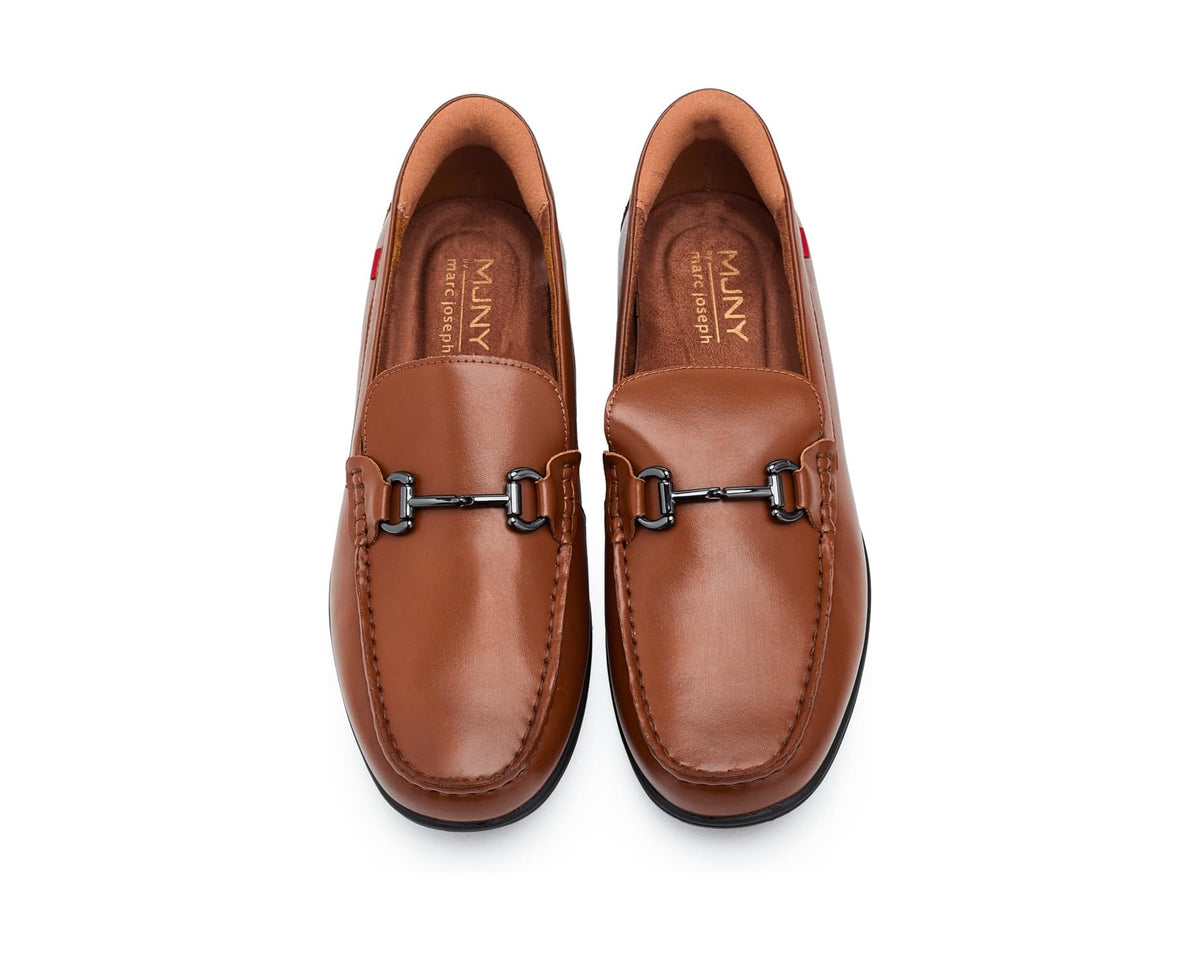 Men's Marc Joseph New York Elliot Road (Hands Free Technology) Cognac Leather
