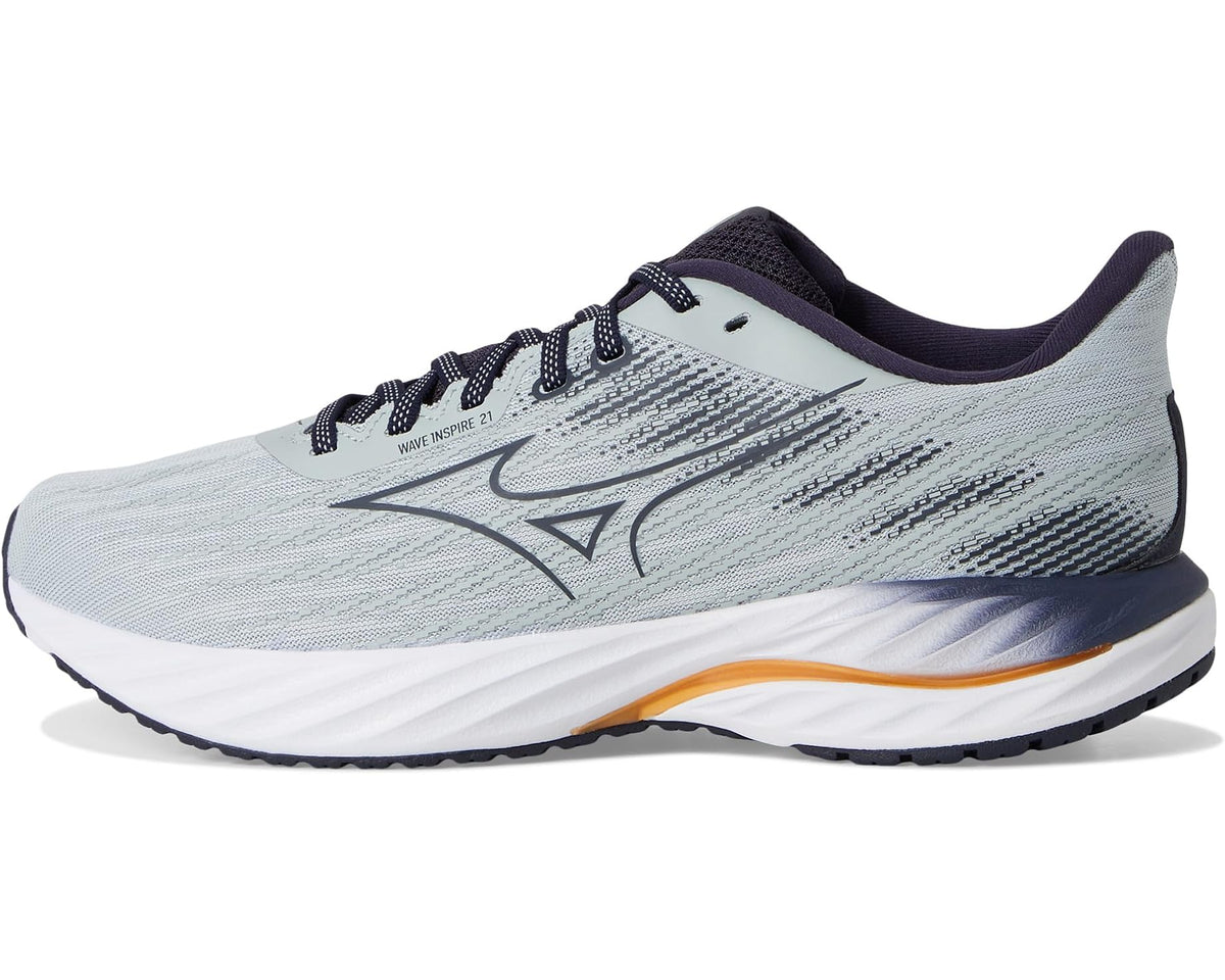 Men's Mizuno Wave Inspire 21 Pearl Bl/Baritone Bl