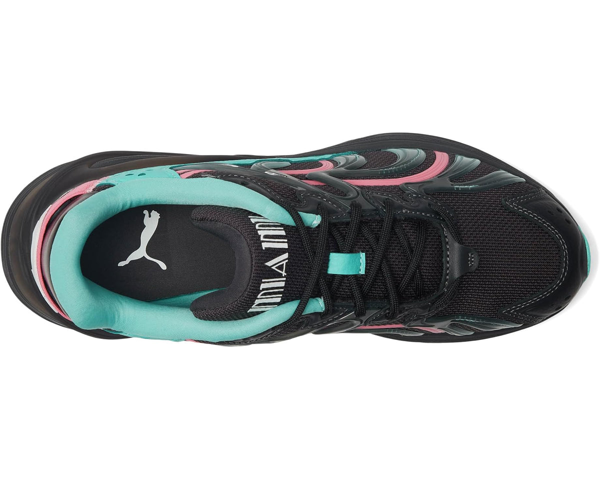 Men's PUMA F1 Inverse Shoes Flat Dark Gray-Aquatic