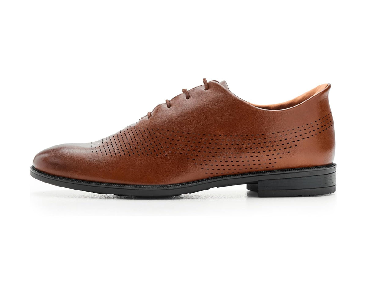 Men's Marc Joseph New York East Road (Hands Free Technology) Cognac Faux Leather