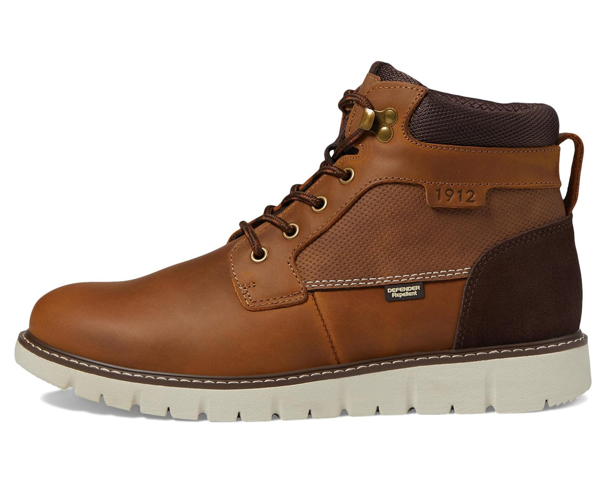 Men's Nunn Bush Karnak Plain Toe Boots Chukka Tan