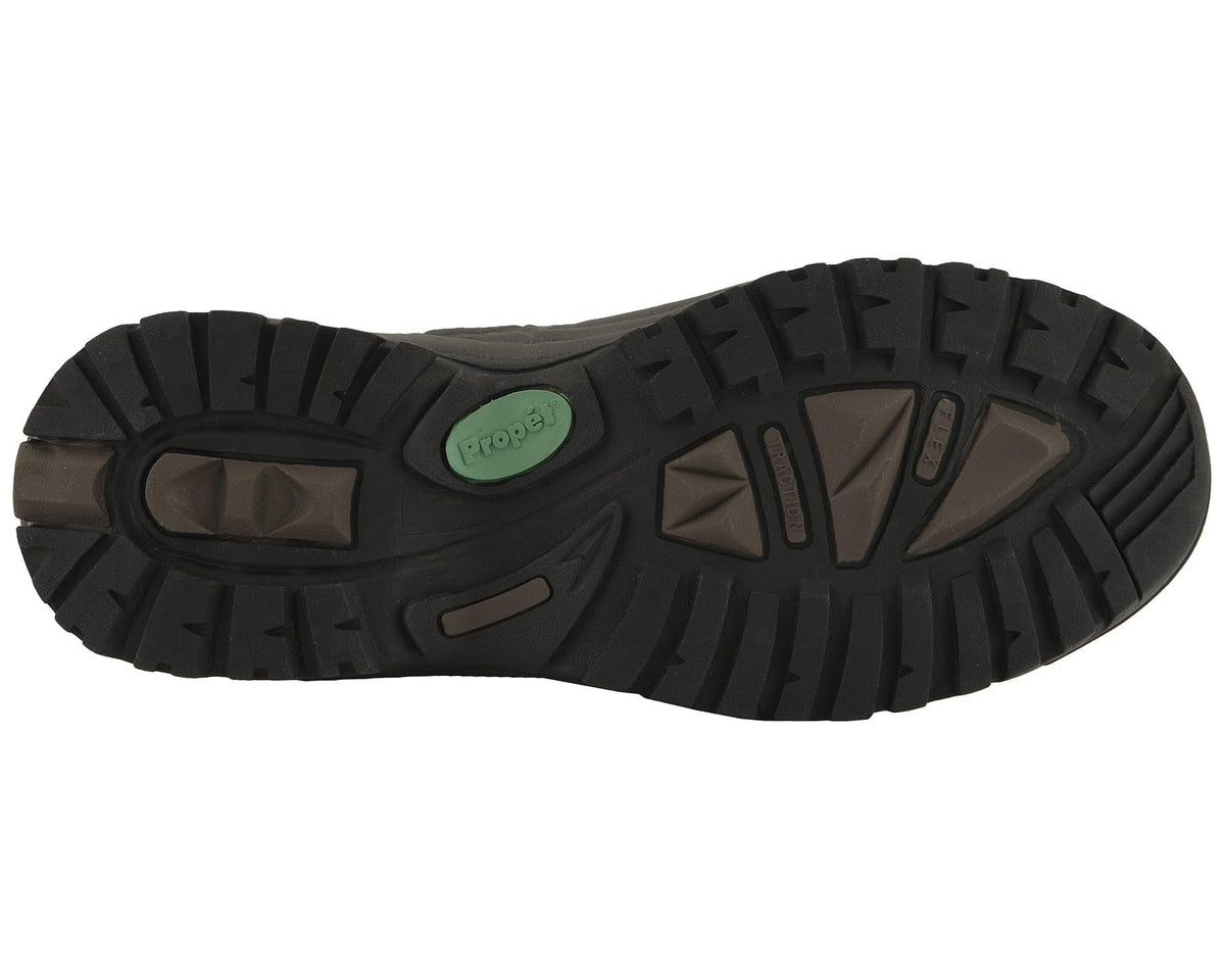 Men's Propet Cliff Walker Low Strap Brown Crazy Horse
