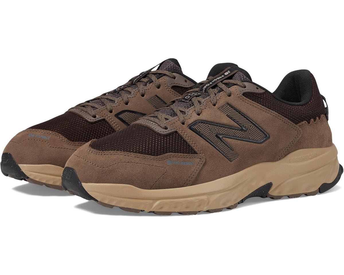 Men's New Balance Fresh Foam T510v6 H2O Resist Dark Mushroom/Stoneware